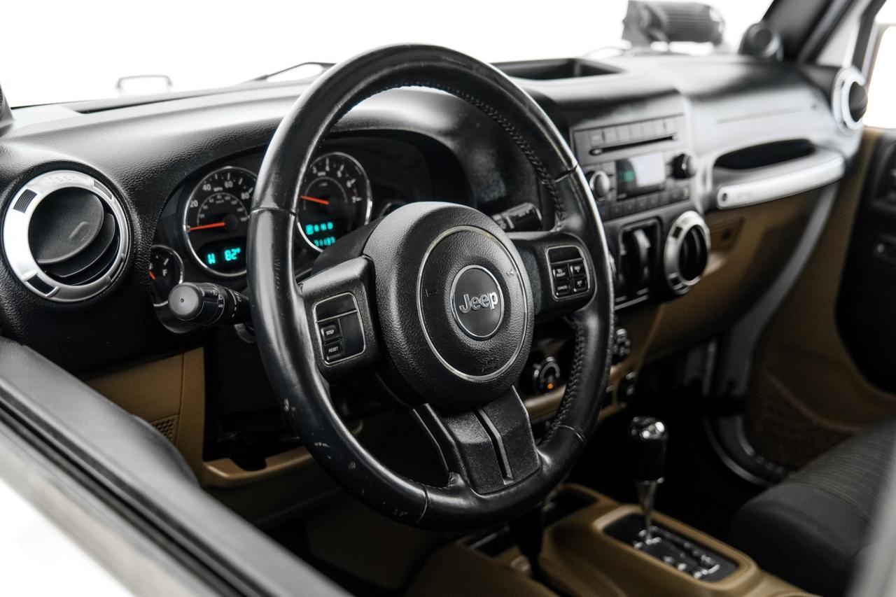 2012 Jeep Wrangler SAHARA 4WD AUTOMATIC HARD TOP CONVERTIBLE CRUISE CONTROL ALLOY W Carrollton TX