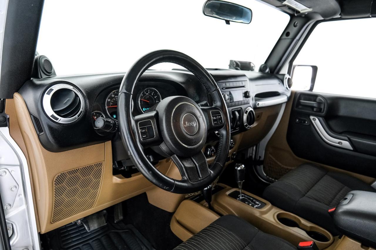 2012 Jeep Wrangler SAHARA 4WD AUTOMATIC HARD TOP CONVERTIBLE CRUISE CONTROL ALLOY W Carrollton TX