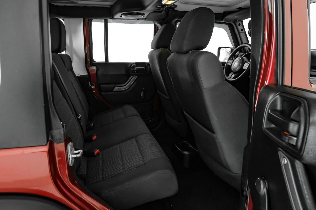 2012 Jeep Wrangler UNLIMITED SPORT 4WD AUTOMATIC HARD TOP CONVERTIBLE CRUISE CONTRO Carrollton TX