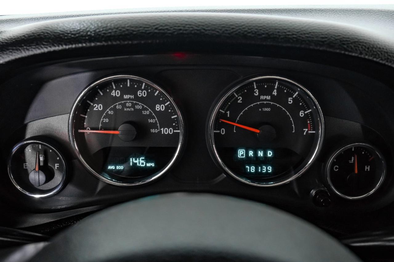 2012 Jeep Wrangler UNLIMITED SPORT 4WD AUTOMATIC HARD TOP CONVERTIBLE CRUISE CONTRO Carrollton TX