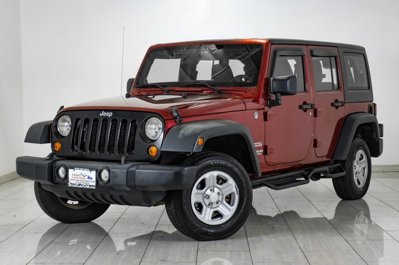2012 Jeep Wrangler UNLIMITED SPORT 4WD AUTOMATIC HARD TOP CONVERTIBLE CRUISE CONTRO Carrollton TX