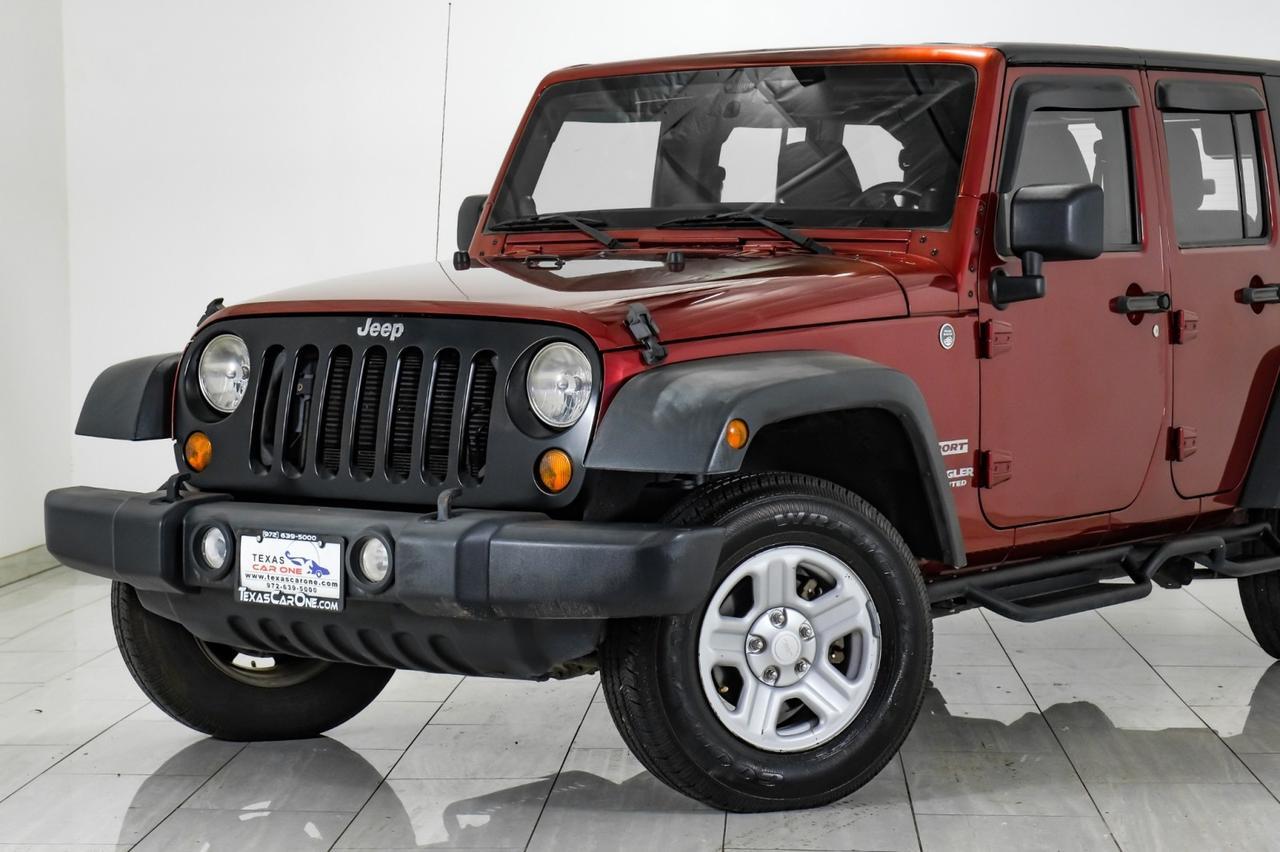 2012 Jeep Wrangler UNLIMITED SPORT 4WD AUTOMATIC HARD TOP CONVERTIBLE CRUISE CONTRO Carrollton TX