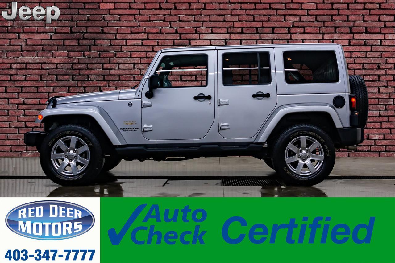 2012 Jeep Wrangler Unlimited 4x4 Sahara Leather Nav