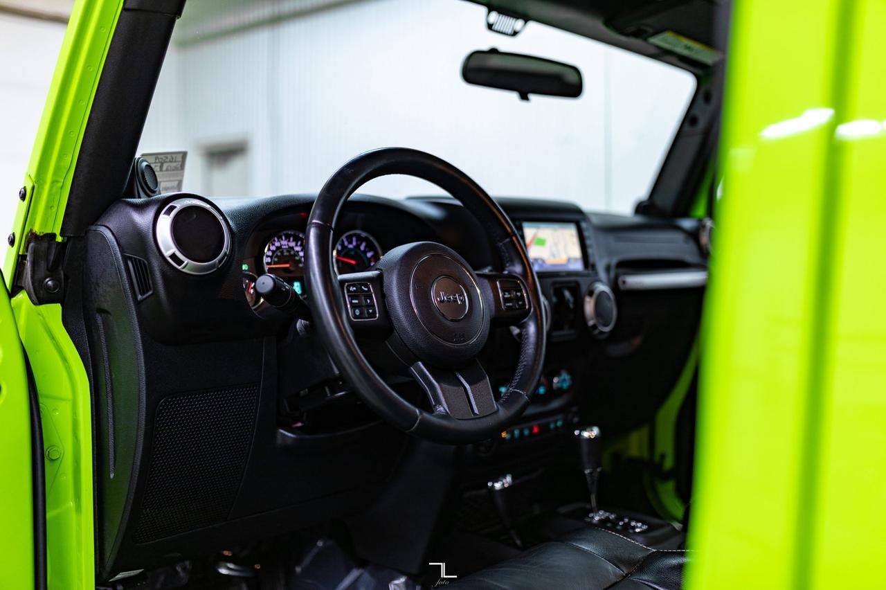 2012 Jeep Wrangler Unlimited 4x4 Sahara Leather Nav Red Deer AB