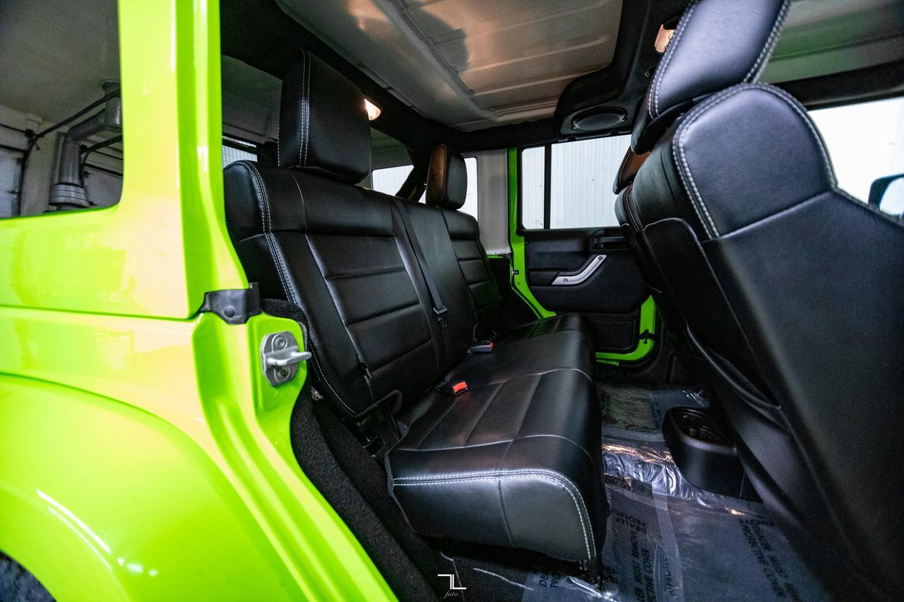 2012 Jeep Wrangler Unlimited 4x4 Sahara Leather Nav Red Deer AB