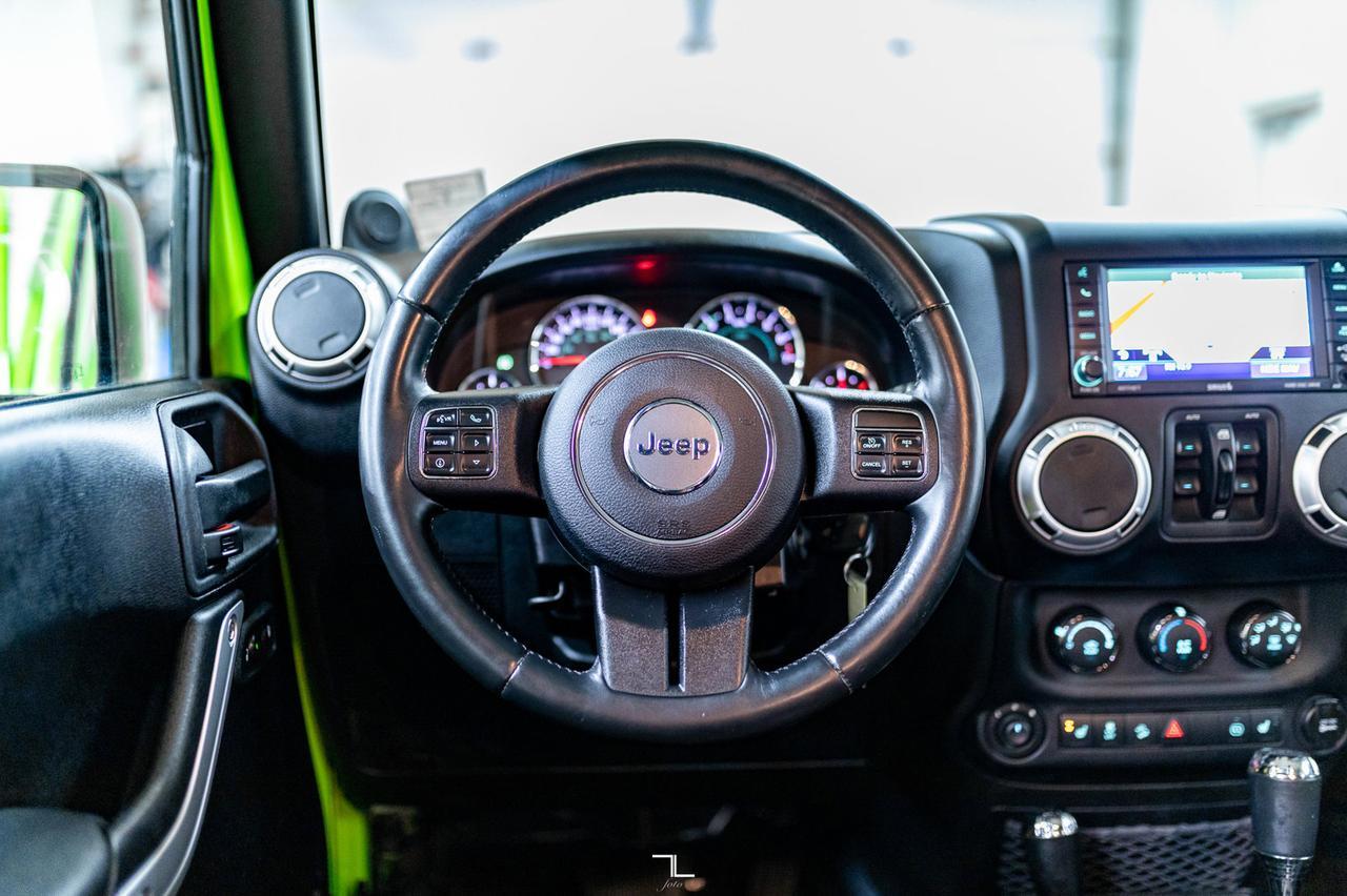 2012 Jeep Wrangler Unlimited 4x4 Sahara Leather Nav Red Deer AB