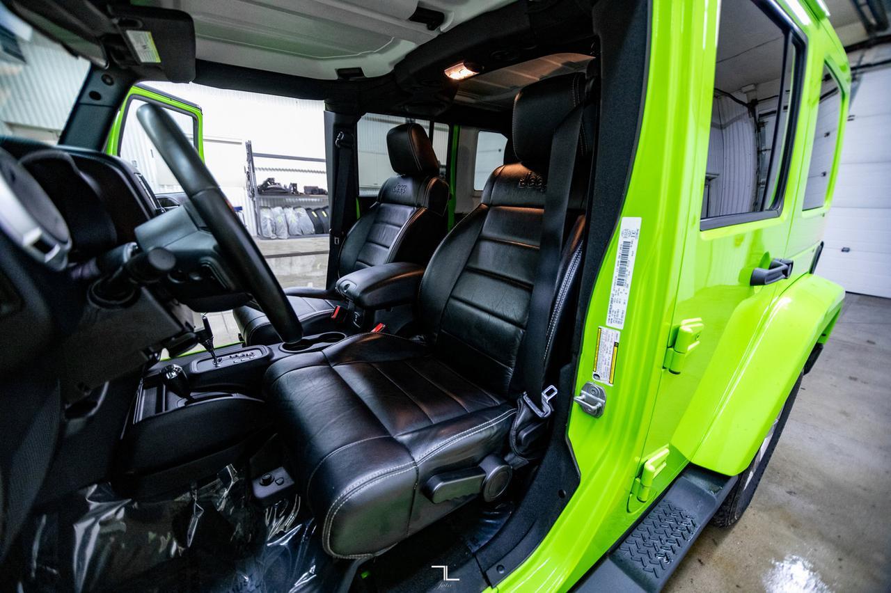 2012 Jeep Wrangler Unlimited 4x4 Sahara Leather Nav Red Deer AB