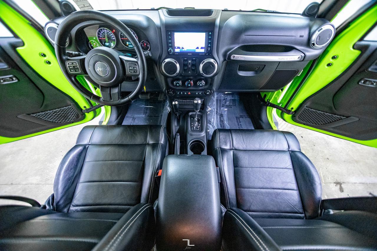 2012 Jeep Wrangler Unlimited 4x4 Sahara Leather Nav Red Deer AB