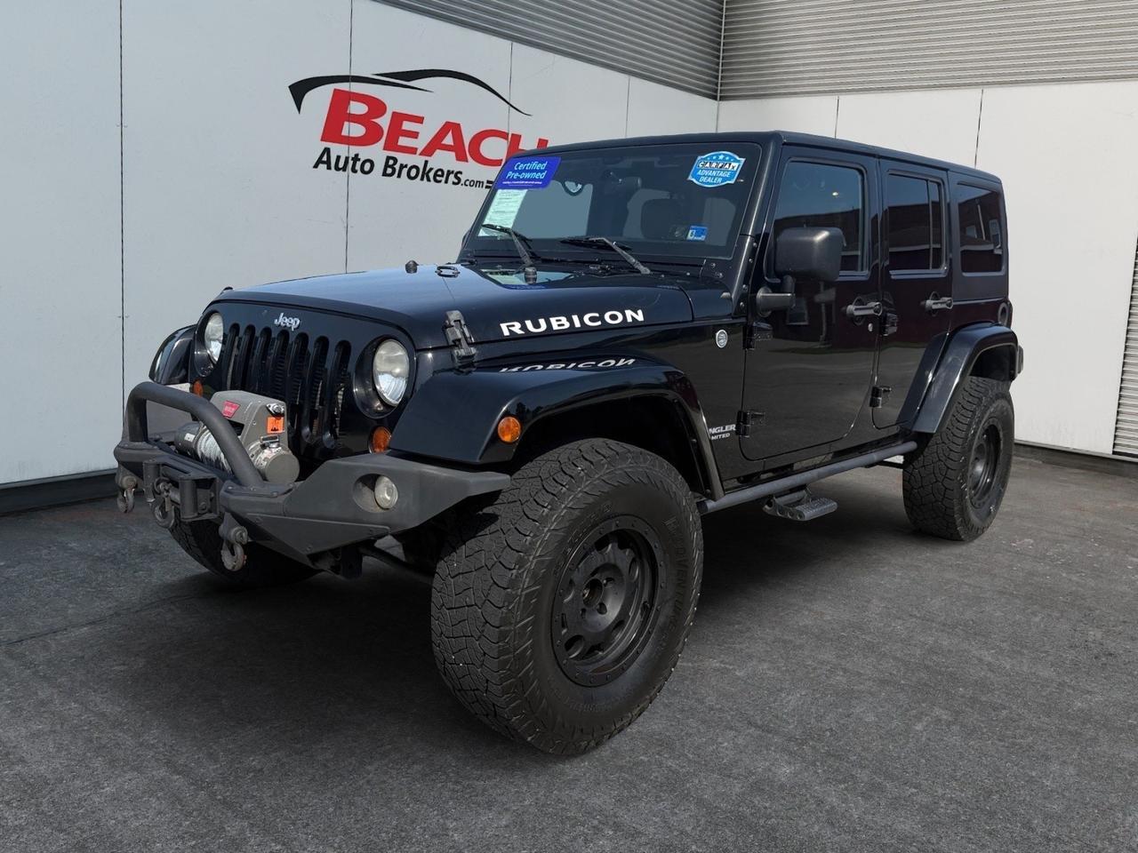 2012 Jeep Wrangler Unlimited Rubicon, HEATED SEATS, BLUETOOTH, POWER/HEATED MIRRORS, POWER LOCKS, REMOTE KEYLESS ENTRY, TOW PACKAGE, RUNNING BOARDS, SUPER SUPER LOW MILES!