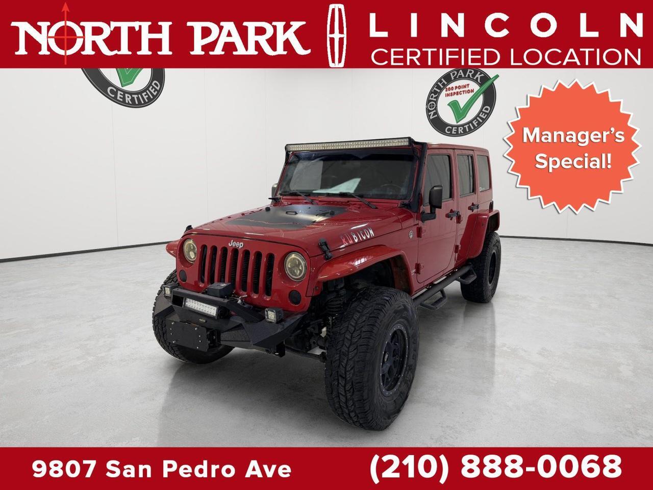 2012 Jeep Wrangler Unlimited Rubicon