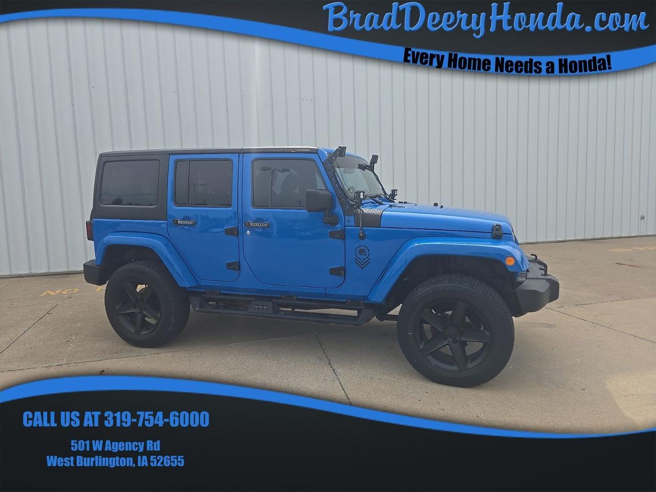 2012 Jeep Wrangler Unlimited Sahara