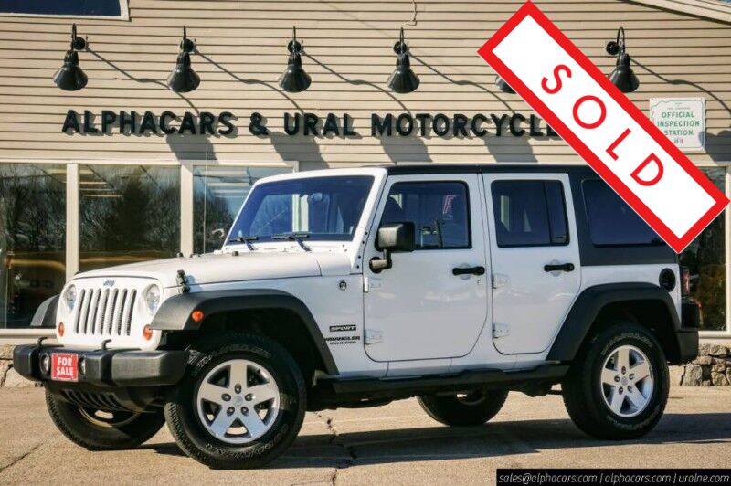 2012 Jeep Wrangler Unlimited Sport Boston MA