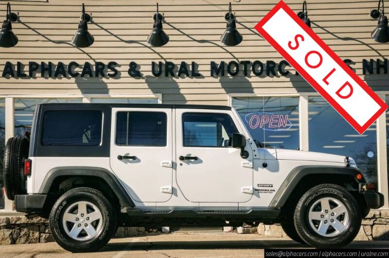 2012 Jeep Wrangler Unlimited Sport Boston MA