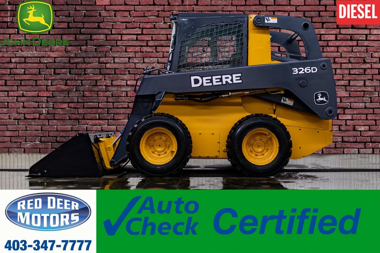 2012 John Deere 326D Skid Steer Loader Diesel