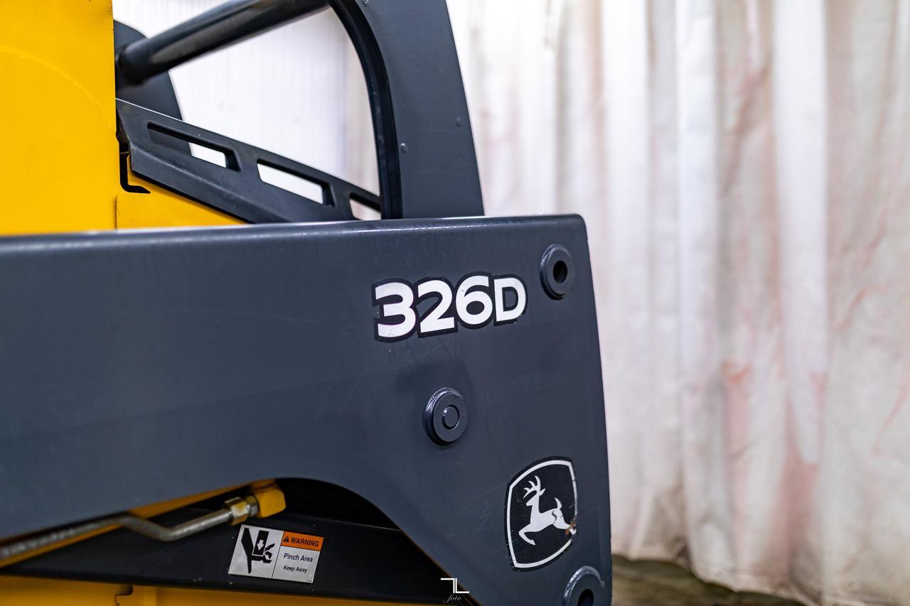 2012 John Deere 326D Skid Steer Loader Diesel Red Deer AB