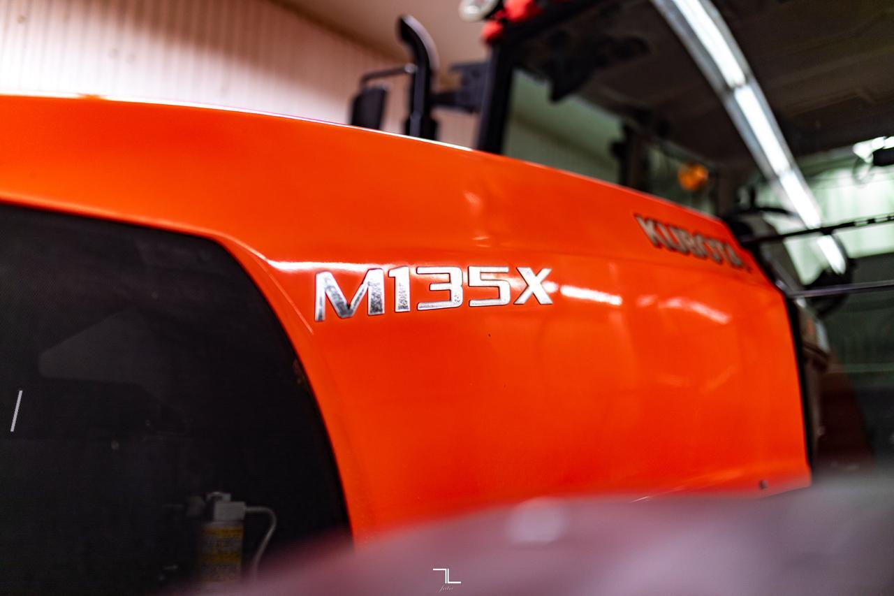2012 Kubota M135X 4WD Tractor Diesel Red Deer AB