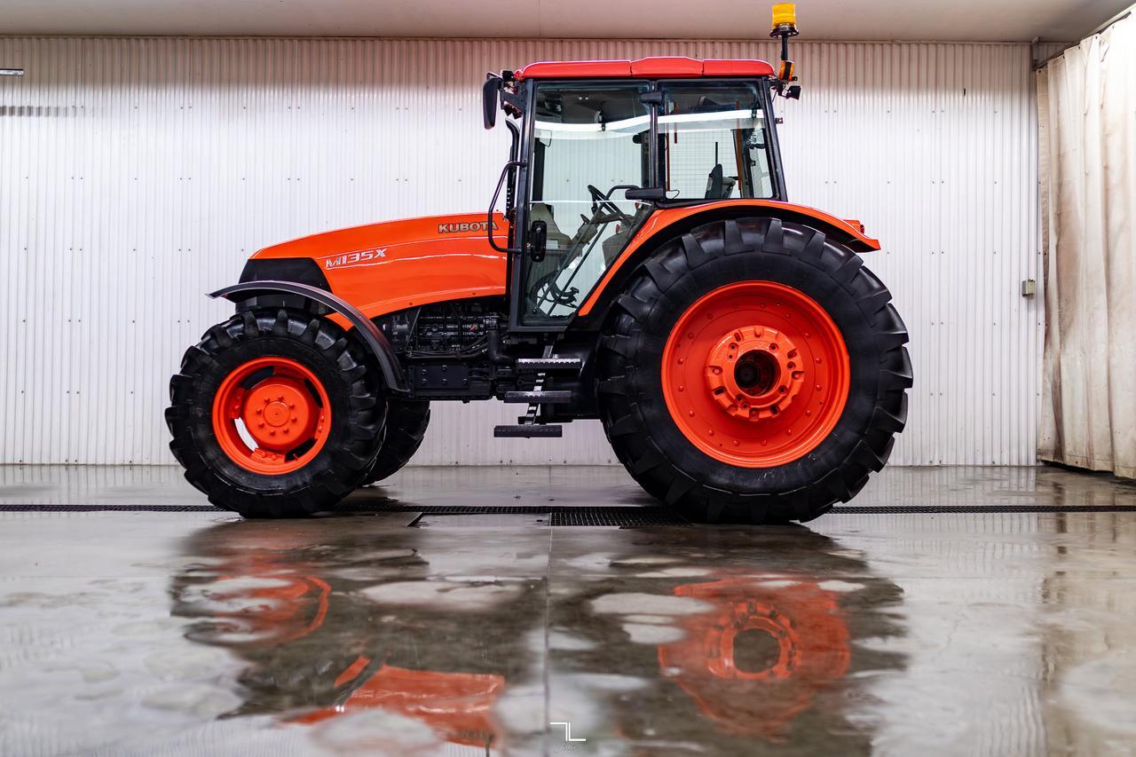 2012 Kubota M135X 4WD Tractor Diesel Red Deer AB