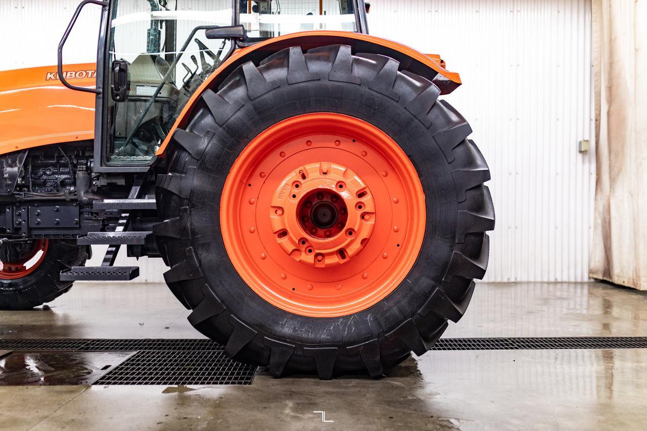 2012 Kubota M135X 4WD Tractor Diesel Red Deer AB