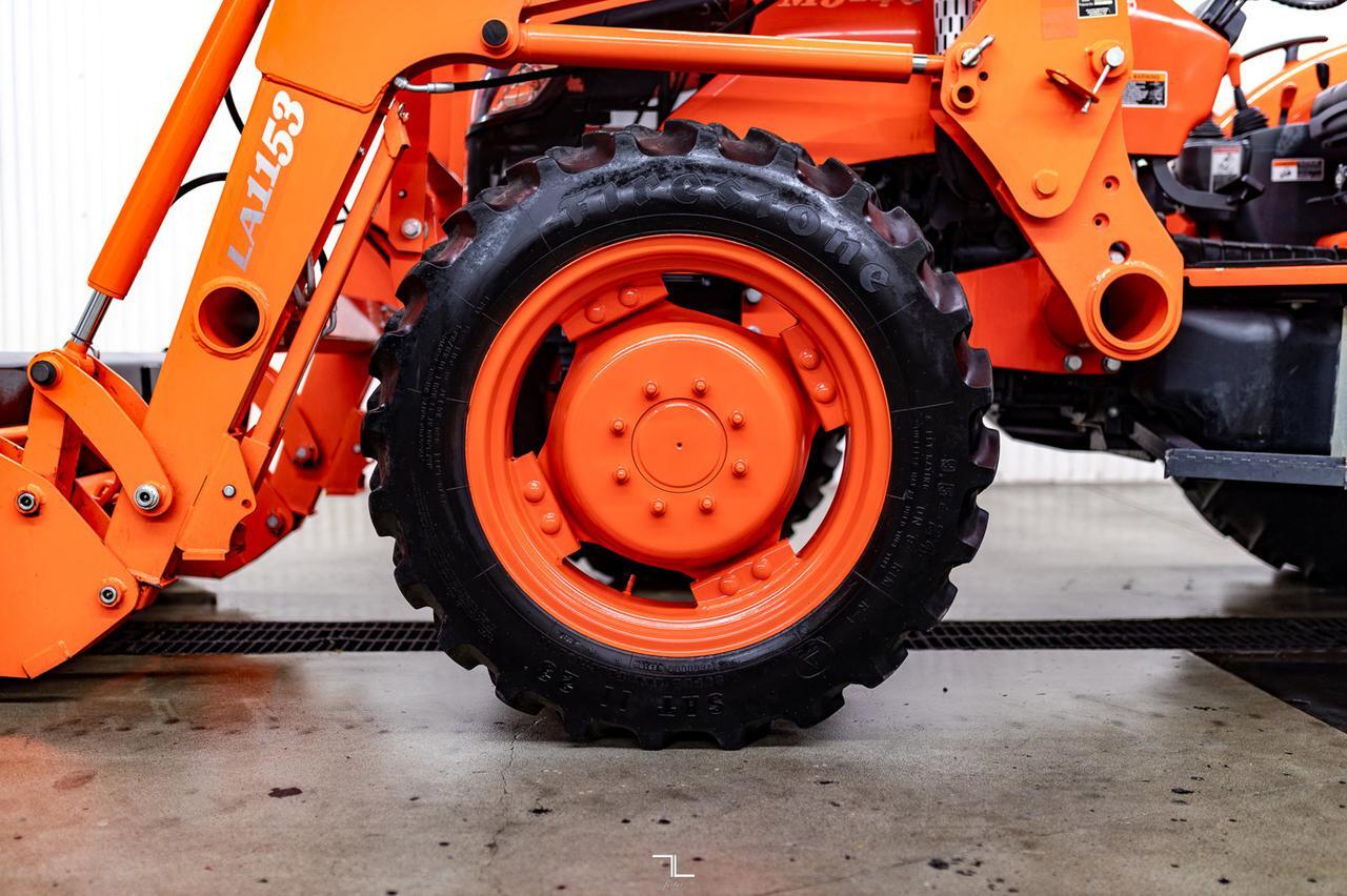 2012 Kubota M5140DTH Tractor with 84" Blade Red Deer AB