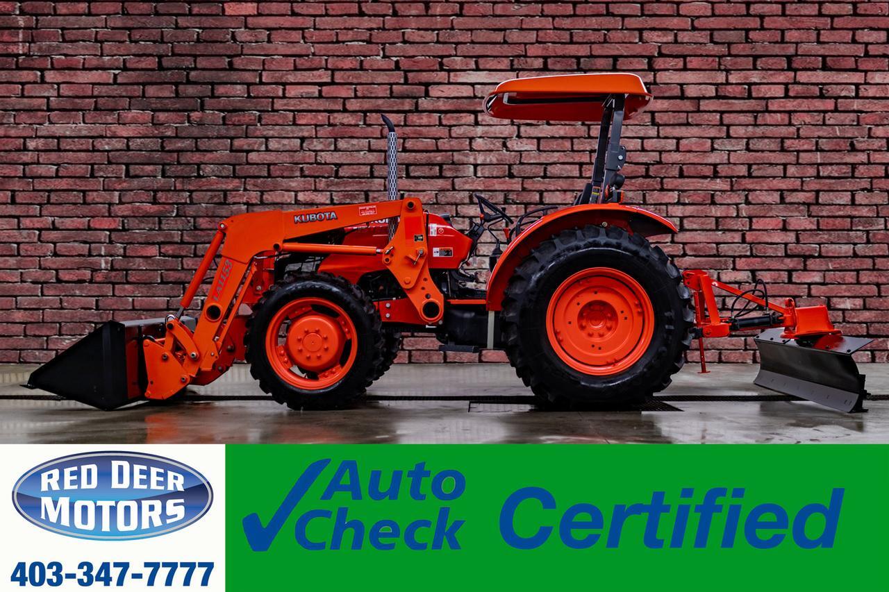 2012 Kubota M5140DTH Tractor with 84" Blade