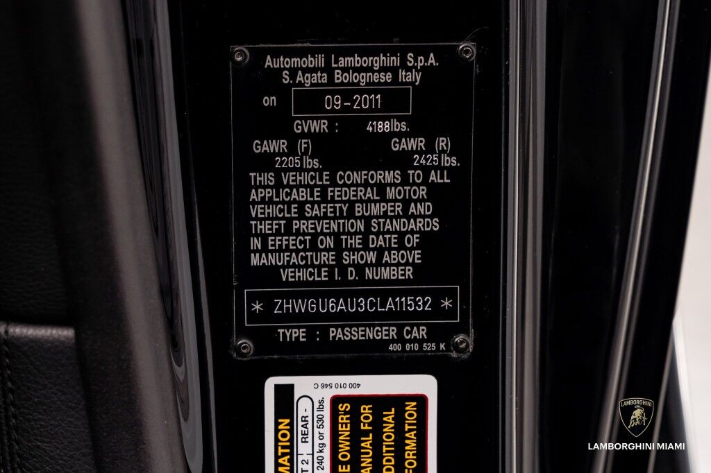 2012 Lamborghini Gallardo North Miami Beach FL