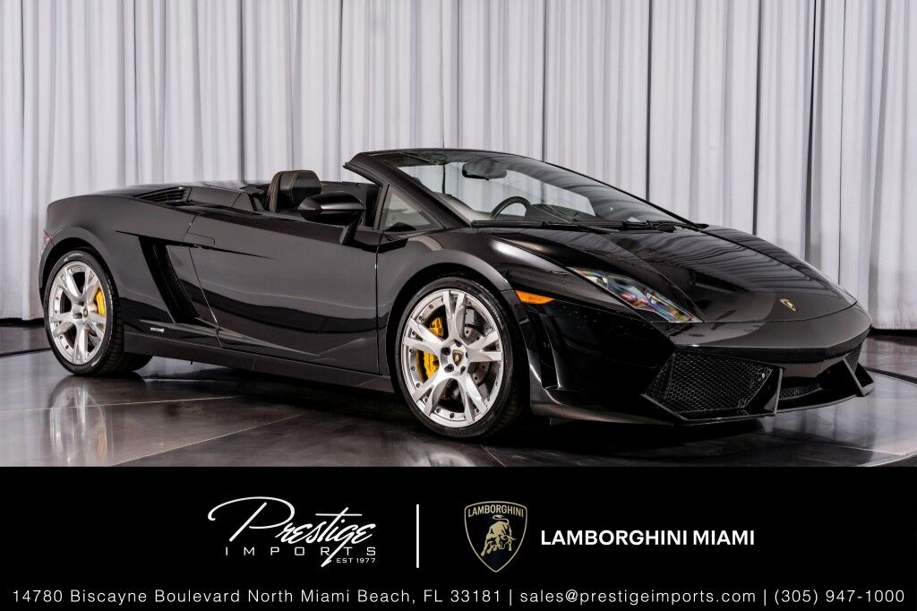 2012 Lamborghini Gallardo LP560-4 Spyder