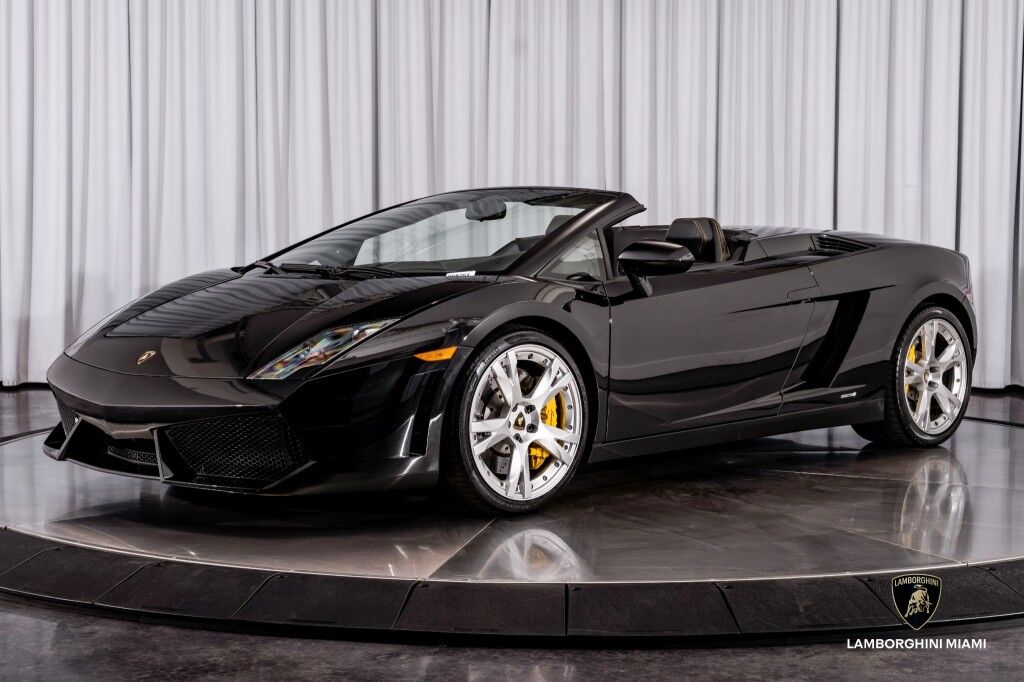 2012 Lamborghini Gallardo LP560-4 Spyder North Miami Beach FL