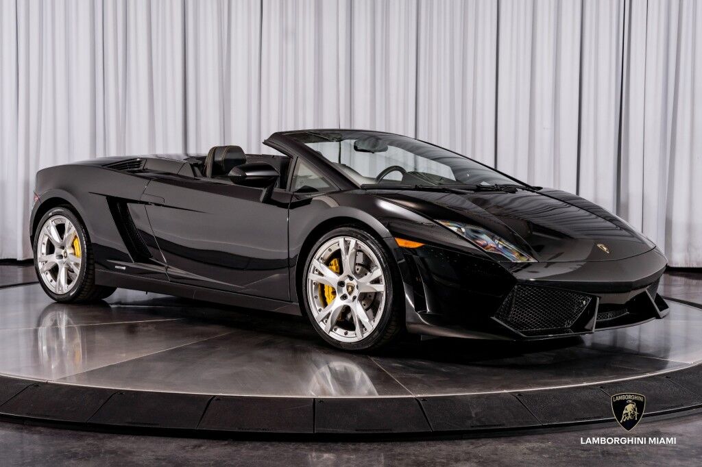 2012 Lamborghini Gallardo LP560-4 Spyder North Miami Beach FL