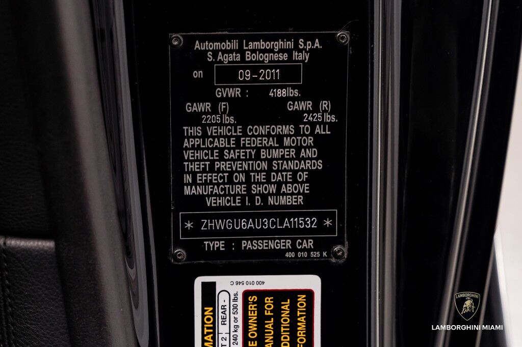 2012 Lamborghini Gallardo Spyder North Miami Beach FL