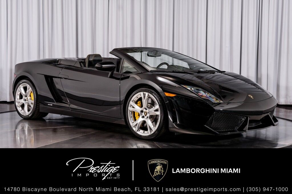 2012 Lamborghini Gallardo Spyder