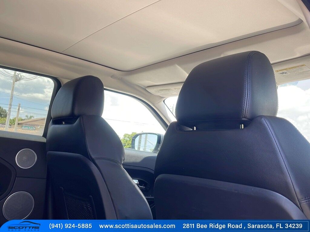 2012 Land Rover Range Rover Evoque Pure Premium~BLUETOOTH~CRUISE CONTROL~LEATHER SEATS~MOONROOF/ SUNROOF~PANORAMIC MOONROOF / SUNROOF~PREMIUM SOUND SYSTEM~SURROUND VIEW CAMERA~TURBOCHARGER Sarasota FL