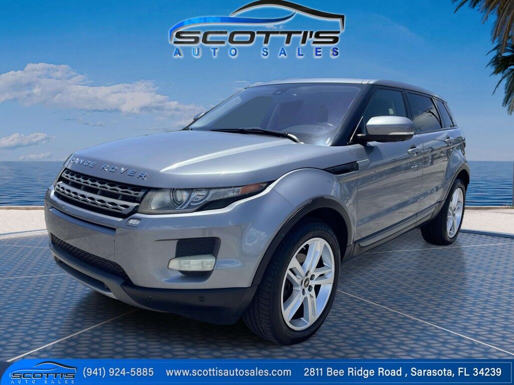 2012 Land Rover Range Rover Evoque Pure Premium~BLUETOOTH~CRUISE CONTROL~LEATHER SEATS~MOONROOF/ SUNROOF~PANORAMIC MOONROOF / SUNROOF~PREMIUM SOUND SYSTEM~SURROUND VIEW CAMERA~TURBOCHARGER Sarasota FL