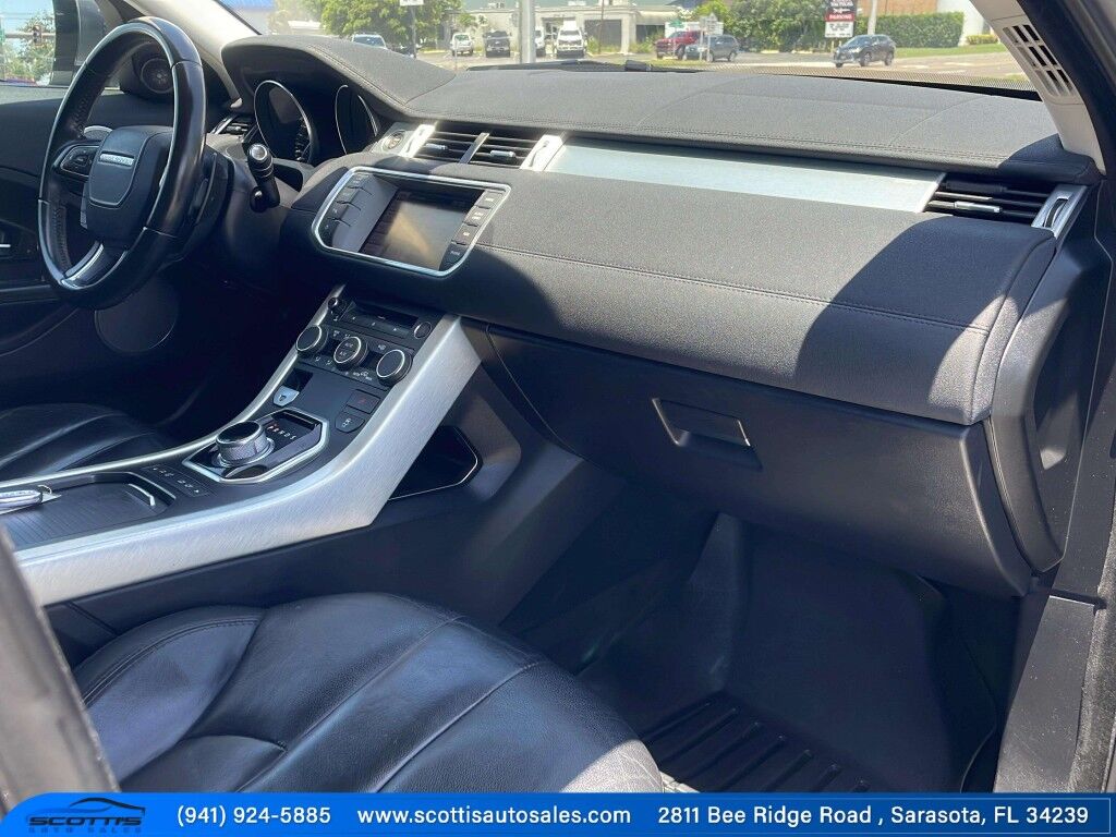 2012 Land Rover Range Rover Evoque Pure Premium~BLUETOOTH~CRUISE CONTROL~LEATHER SEATS~MOONROOF/ SUNROOF~PANORAMIC MOONROOF / SUNROOF~PREMIUM SOUND SYSTEM~SURROUND VIEW CAMERA~TURBOCHARGER Sarasota FL