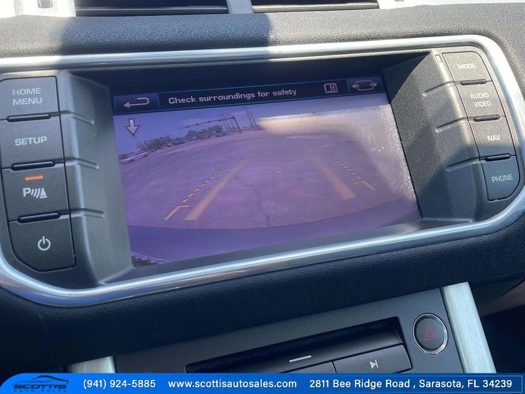 2012 Land Rover Range Rover Evoque Pure Premium~BLUETOOTH~CRUISE CONTROL~LEATHER SEATS~MOONROOF/ SUNROOF~PANORAMIC MOONROOF / SUNROOF~PREMIUM SOUND SYSTEM~SURROUND VIEW CAMERA~TURBOCHARGER Sarasota FL