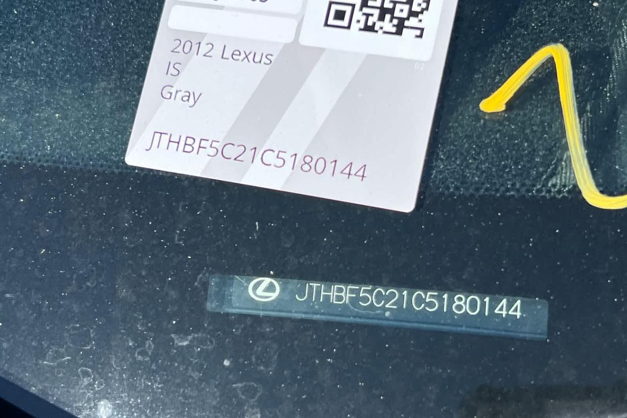 2012 Lexus IS 250 Roseville CA