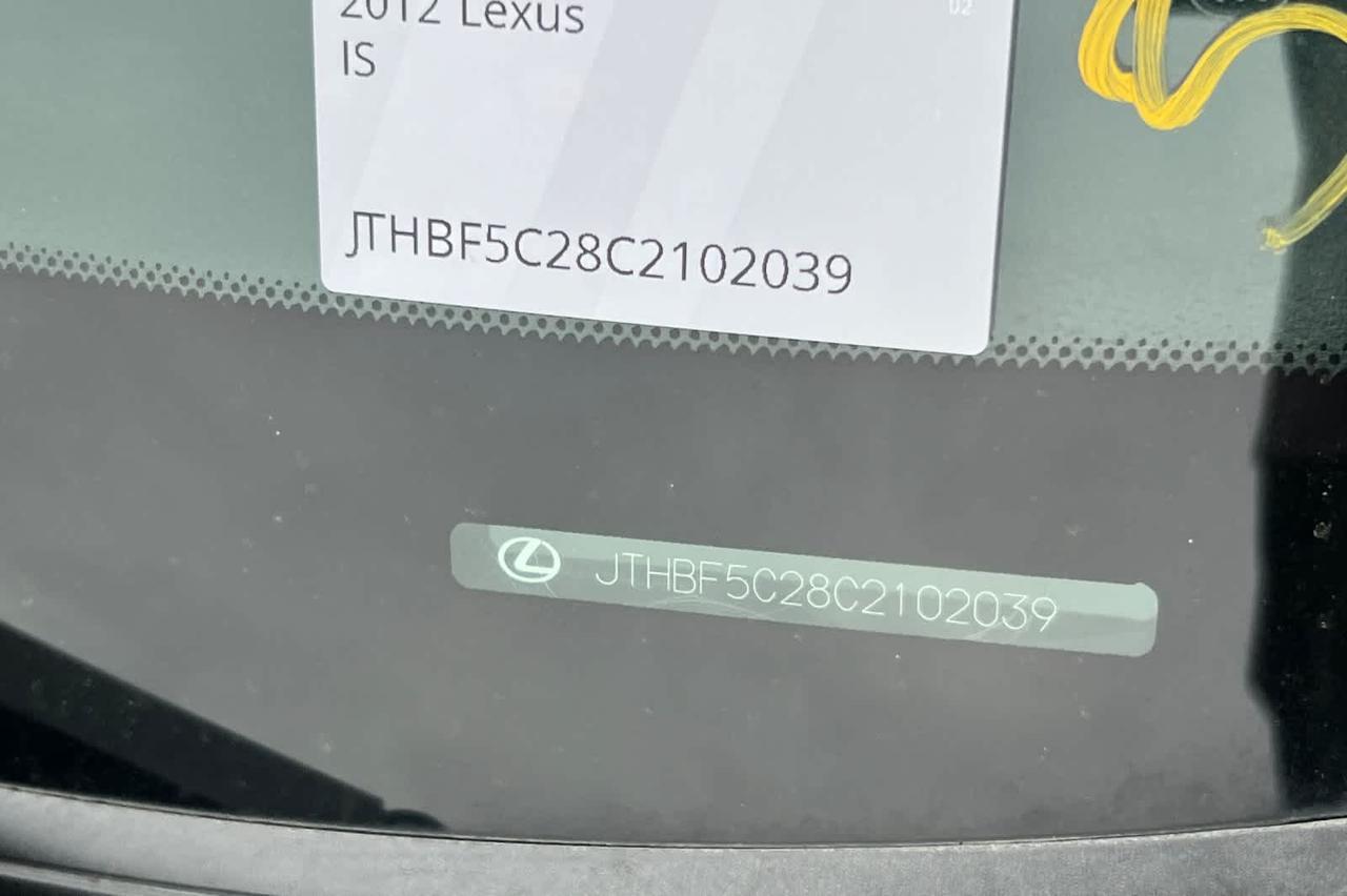 2012 Lexus IS 250 Roseville CA