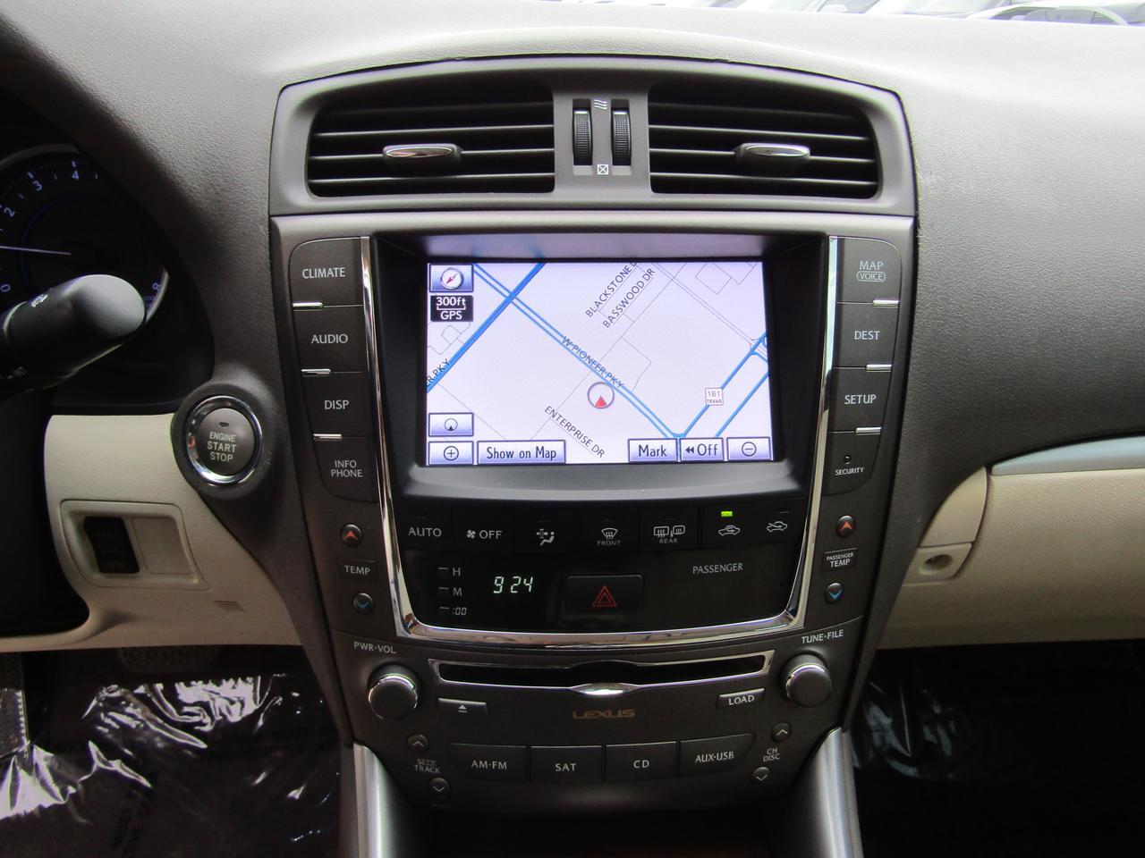 2012 Lexus IS 250 4dr Sport Sdn Man RWD Grand Prairie TX