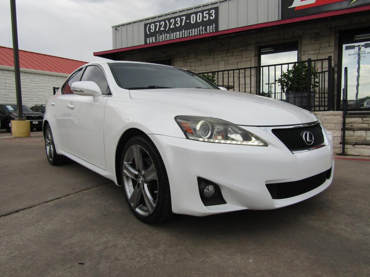 2012 Lexus IS 250 4dr Sport Sdn Man RWD Grand Prairie TX