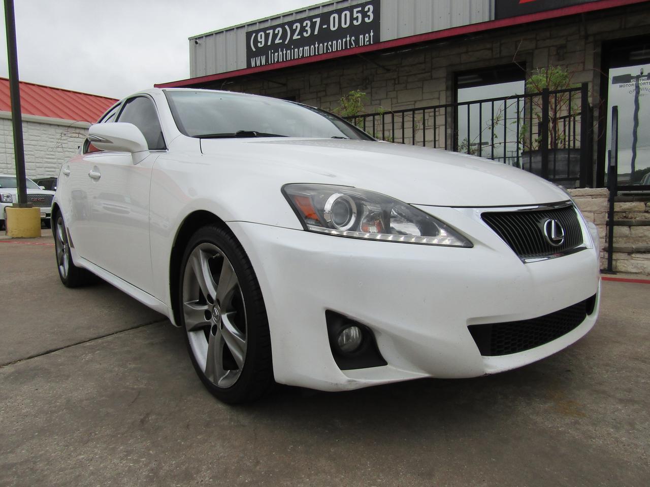2012 Lexus IS 250 4dr Sport Sdn Man RWD Grand Prairie TX