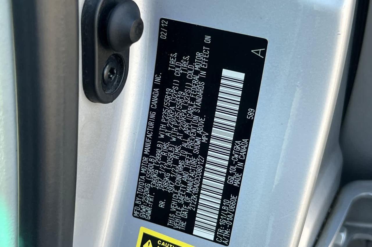 2012 Lexus RX 350 Roseville CA