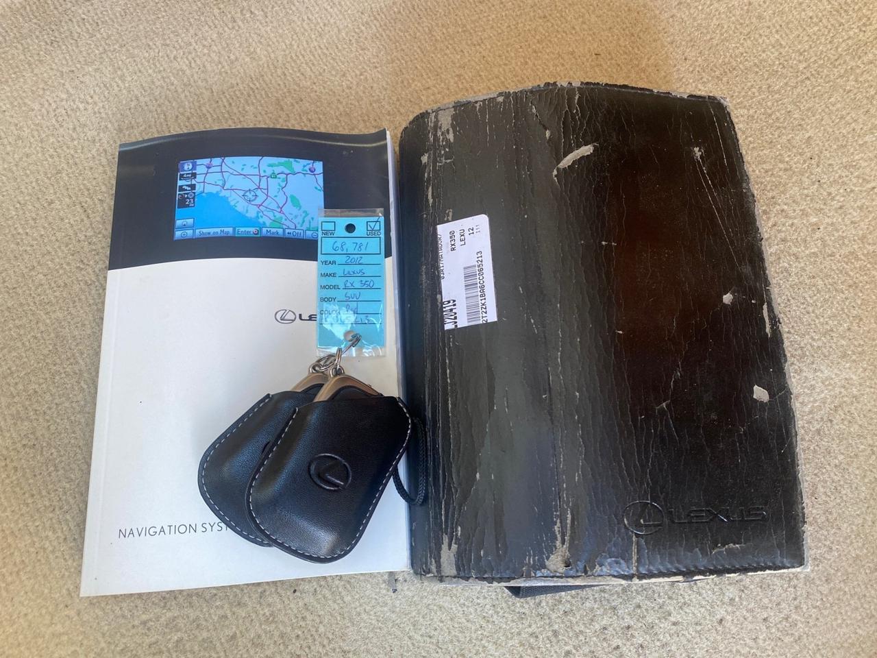 2012 Lexus RX 350 LOW MILES 68,785 1 OWNER NAV SUV Pompano Beach FL