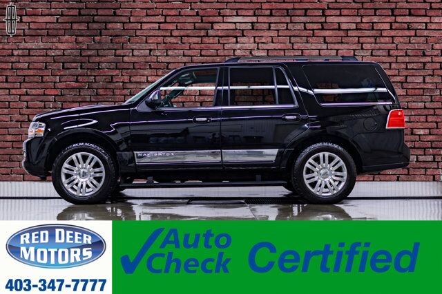 2012 Lincoln Navigator AWD Luxury Edition Leather Roof Nav DVD Red Deer AB