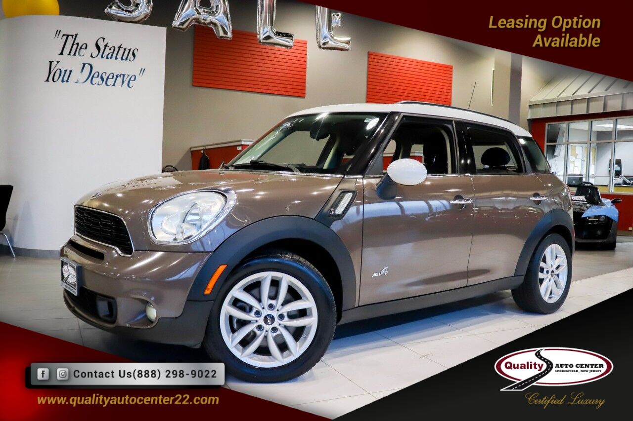 2012 MINI Cooper Countryman S Bluetooth, Panorama Roof, Cold Weather Pkg Springfield NJ 2012 MINI Cooper Countryman S Bluetooth, Panorama Roof, Cold Weather Pkg Springfield NJ