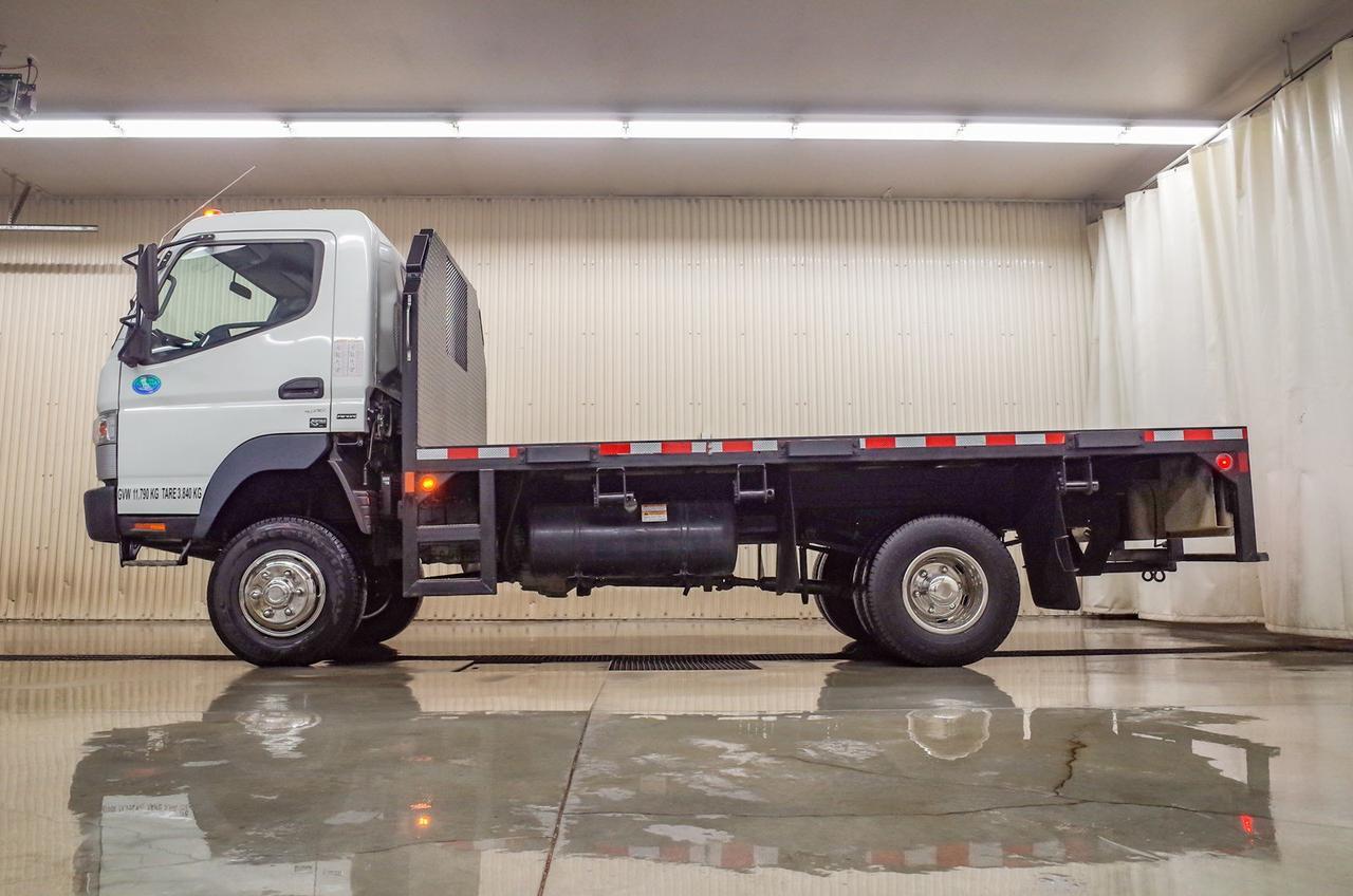 2012 MITSUBISHI FUSO 4X4 FLAT DECK Red Deer AB