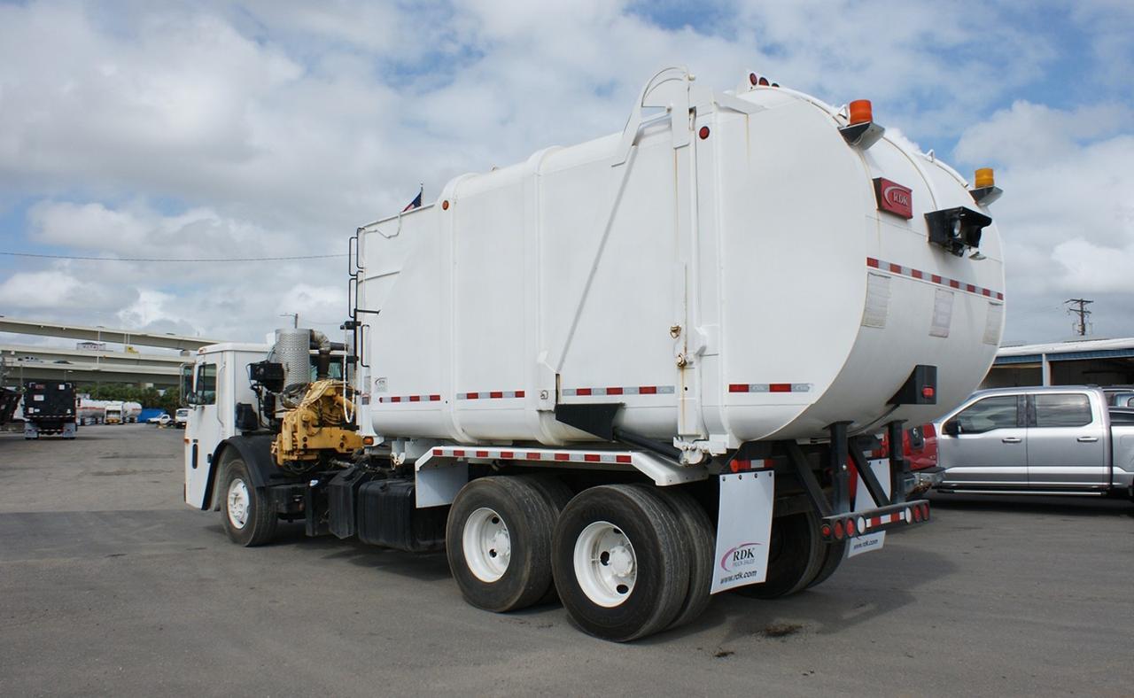 2012 Mack LEU613 30 yd. Heil Side Loader Garbage Truck Tampa FL