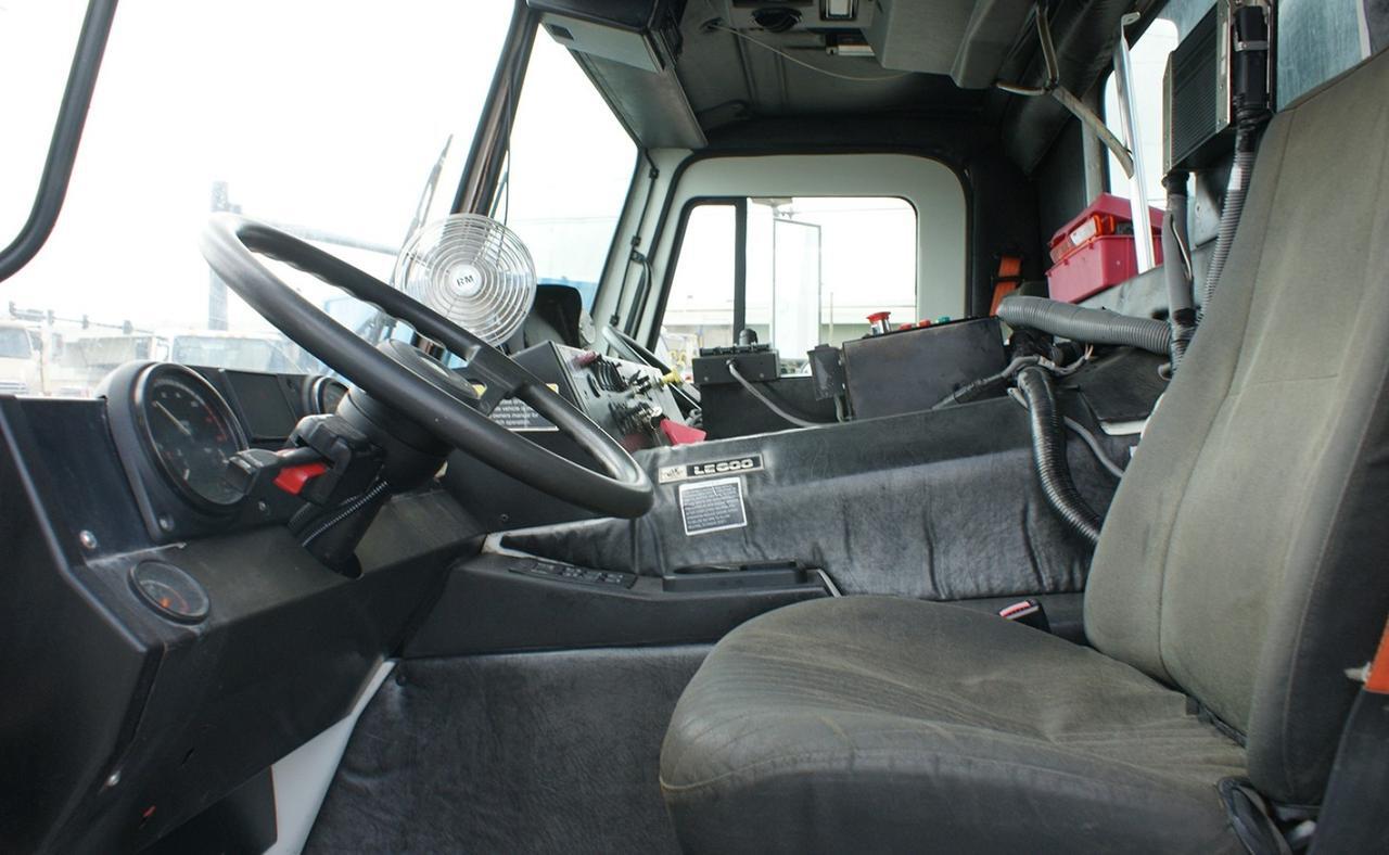 2012 Mack LEU613 30 yd. Heil Side Loader Garbage Truck Tampa FL