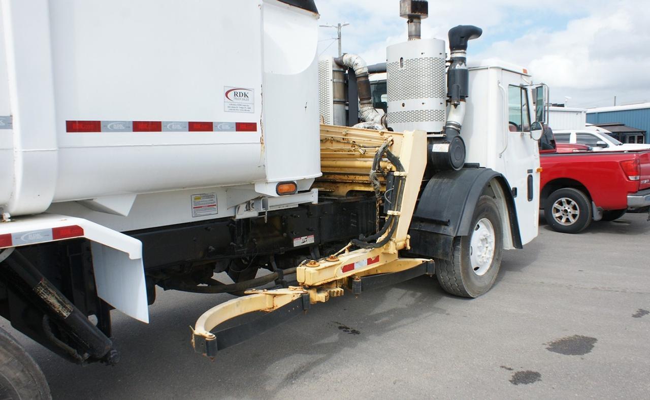 2012 Mack LEU613 30 yd. Heil Side Loader Garbage Truck Tampa FL