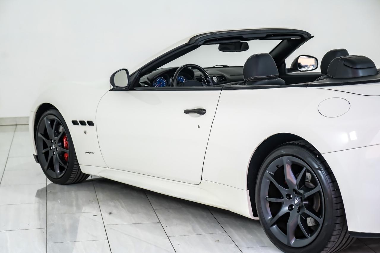 2012 Maserati GranTurismo Convertible SPORT NAVIGATION LEATHER HEATED SEATS FRONT AND REAR PARKING SENSORS BOSE SOUND PADDLE SHIFTERS Carrollton TX