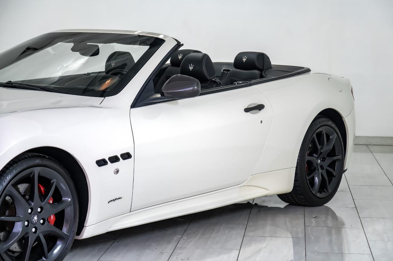 2012 Maserati GranTurismo Convertible SPORT NAVIGATION LEATHER HEATED SEATS FRONT AND REAR PARKING SENSORS BOSE SOUND PADDLE SHIFTERS Carrollton TX