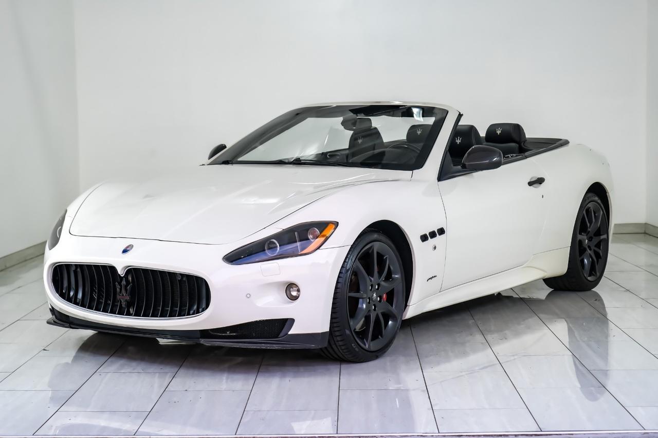 2012 Maserati GranTurismo Convertible SPORT NAVIGATION LEATHER HEATED SEATS FRONT AND REAR PARKING SENSORS BOSE SOUND PADDLE SHIFTERS Carrollton TX